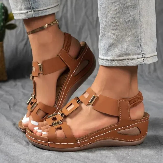 🔥2026 Summer Best Seller — Last Day Sale 50% OFF!🔥Women's Soft-Sole Orthopedic Sandals are here!