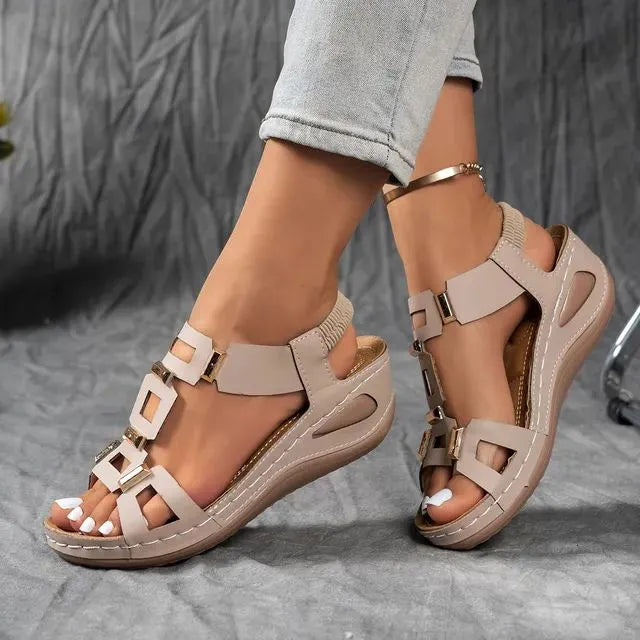 🔥2026 Summer Best Seller — Last Day Sale 50% OFF!🔥Women's Soft-Sole Orthopedic Sandals are here!