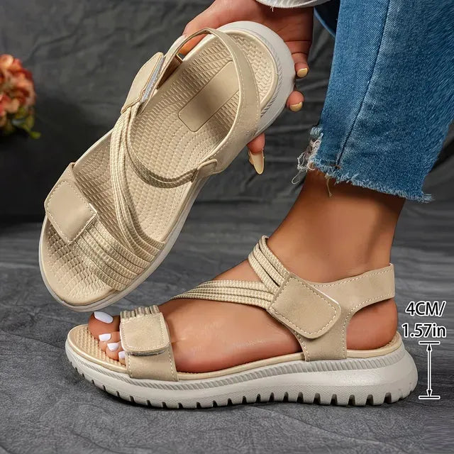 🔥2026 Summer Best Seller — Last Day Sale 60% OFF!🔥Women's Soft-Sole Orthopedic Sandals | Ultra-Comfortable Open-Toe Design
